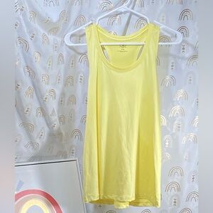 🎆 3/$10 Athletic Works Yellow Tank Top
